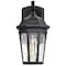 Nuvo East River Outdoor Small Wall Lantern 1 Light Matte Black Finish 60/5945 - alternate 3